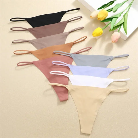 7Pcs/Set Women Seamless Thongs