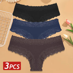 3PCS/Set Women Sexy Brazilian Panties