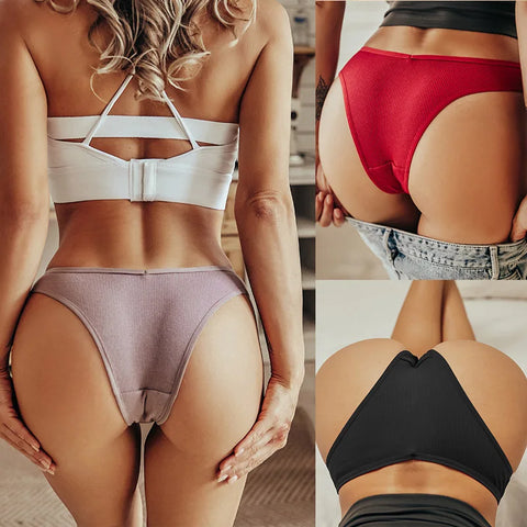 5PCS/Set Cotton Lingerie Panties Sexy