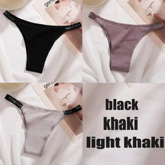 3PCS/Set Cotton Panties Briefs Women