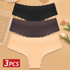 3PCS/Set Women Sexy Brazilian Panties