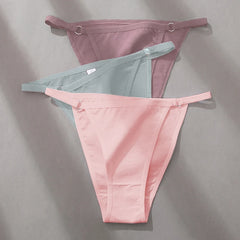 3Pcs/set Women's Cotton Panties
