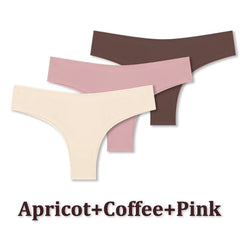3PCS Seamless Maillard Panties
