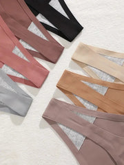 7Pcs/Set Women Seamless Thongs