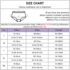 5PCS/Set Lace Cotton Patchwork Bikini Panties
