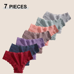 7PCS/Set Women Sexy Lace Panties