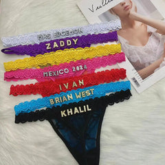 Thong Panties Sexy Customized Underwear G-String