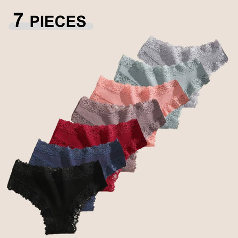 7PCS/Set Women Sexy Lace Panties