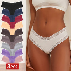 3PCS/Set Women Sexy Brazilian Panties