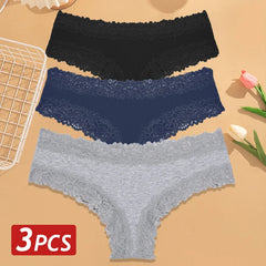3PCS/Set Women Sexy Brazilian Panties