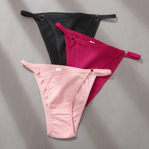 3Pcs/set Women's Cotton Panties