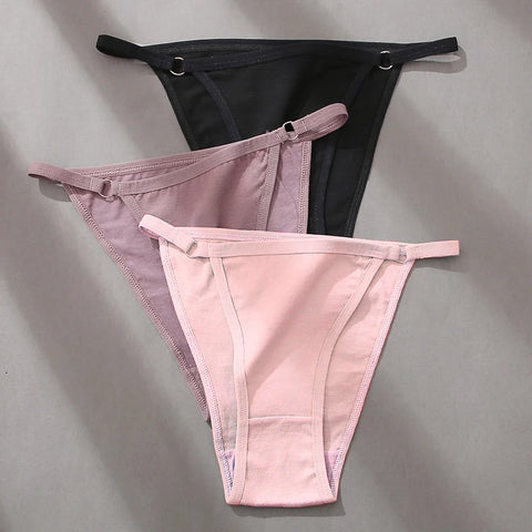 3Pcs/set Women's Cotton Panties
