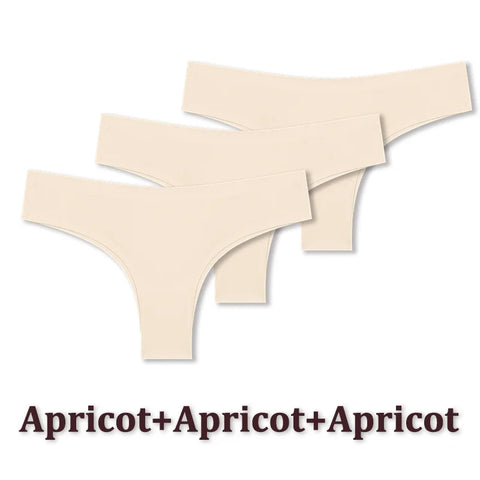 3PCS Seamless Maillard Panties