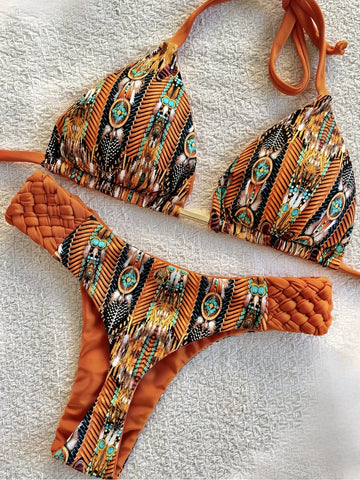 Mini Thong High Cut Bikini Female Swimsuit Women