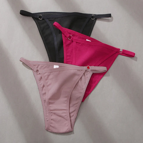 3Pcs/set Women's Cotton Panties
