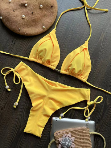 New Sexy 13 Color Triangle Bathing Suit for Women Brazilian Bikinis