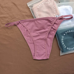 3Pcs/Set Women Cotton Panties Sexy Lingerie