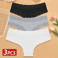 3PCS/Set Women Sexy Brazilian Panties