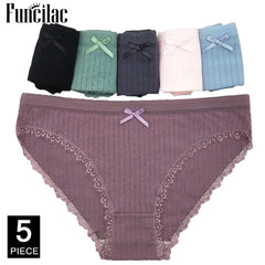 Women's cotton panties Girl Briefs Ms