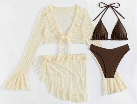 2026 Sexy Four-piece Women Swimsuit