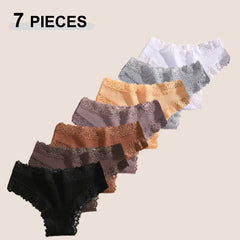 7PCS/Set Women Sexy Lace Panties
