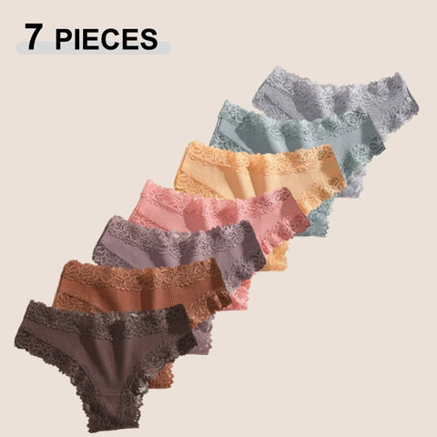 7PCS/Set Women Sexy Lace Panties