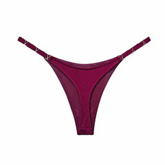 Seamless Sexy Thong Women Panties Zebra Flower