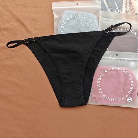 3Pcs/Set Women Cotton Panties Sexy Lingerie