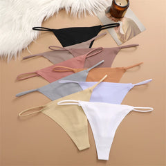 3PCS Women Seamless Thongs Sexy