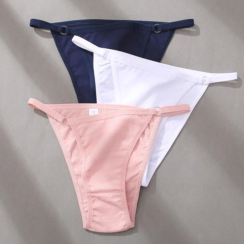 3Pcs/set Women's Cotton Panties