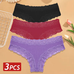 3PCS/Set Women Sexy Brazilian Panties