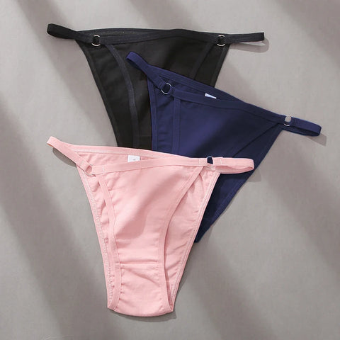 3Pcs/set Women's Cotton Panties