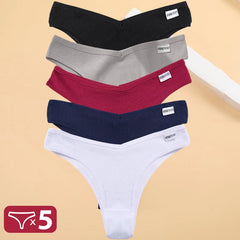 5PCS/Set Cotton Lingerie Panties Sexy