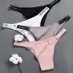 3PCS/Set Cotton Panties Briefs Women