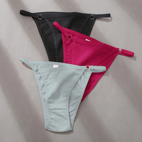 3Pcs/set Women's Cotton Panties
