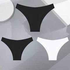 3Pcs Ultra-thin Seamless Women's Panties Sexy