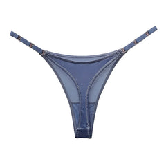 Seamless Sexy Thong Women Panties Zebra Flower