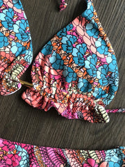 Sexy Bikini Floral Print Swimwear String