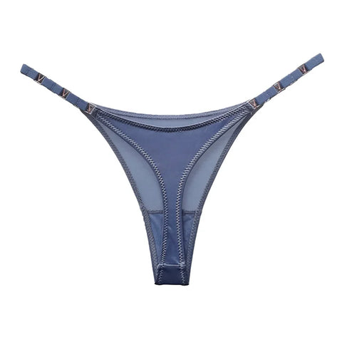 Seamless Sexy Thong Women Panties Zebra Flower