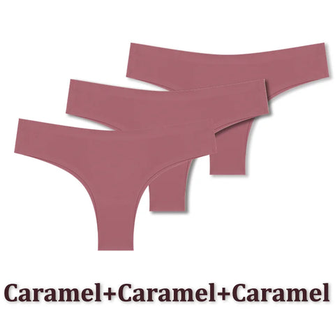 3PCS Seamless Maillard Panties