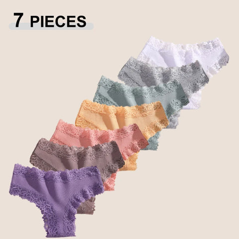 7PCS/Set Women Sexy Lace Panties