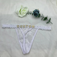 Thong Panties Sexy Customized Underwear G-String