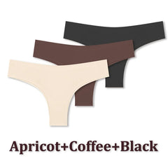 3PCS Seamless Maillard Panties