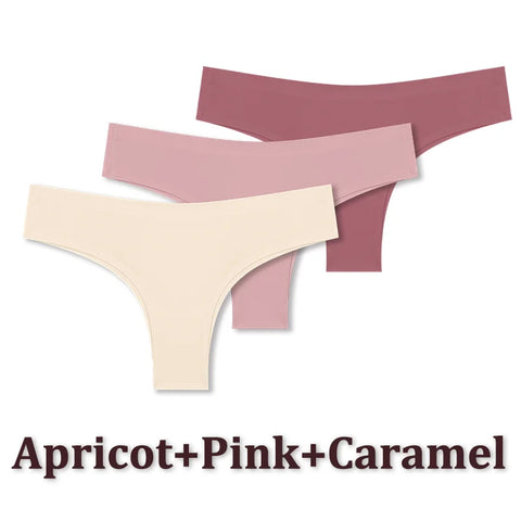3PCS Seamless Maillard Panties