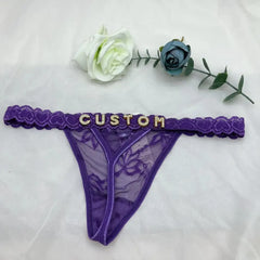Thong Panties Sexy Customized Underwear G-String
