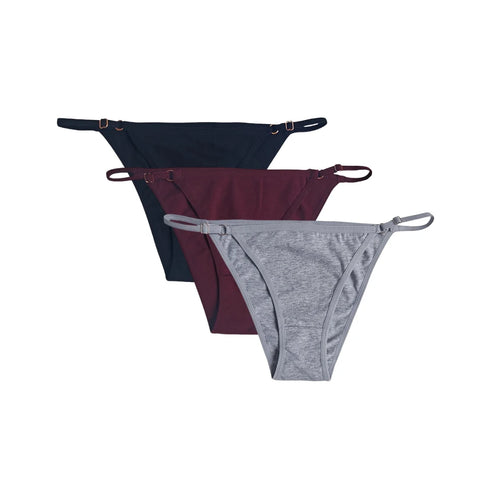 3Pcs/Set Women Cotton Panties Sexy Lingerie