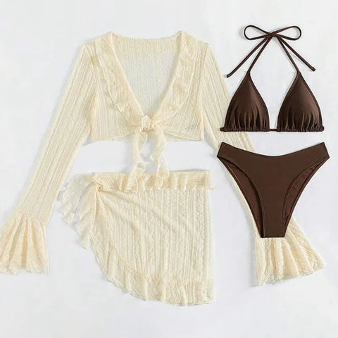2026 Sexy Four-piece Women Swimsuit