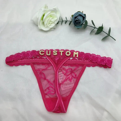Thong Panties Sexy Customized Underwear G-String
