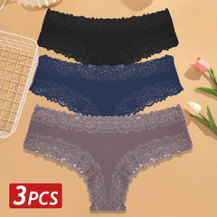3PCS/Set Women Sexy Brazilian Panties