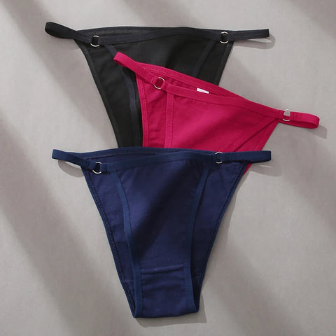 3Pcs/set Women's Cotton Panties